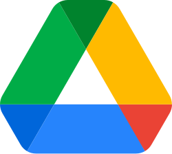 구글 드라이브 (Google Drive) 로고