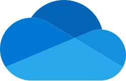 원드라이브 (OneDrive) 로고